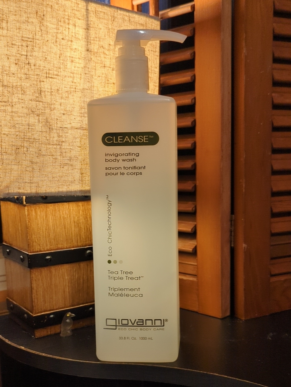Giovanni Tea Tree Triple Treat Body Wash Eco Chic Cleanse  33.8 OZ NEW NICE 💫